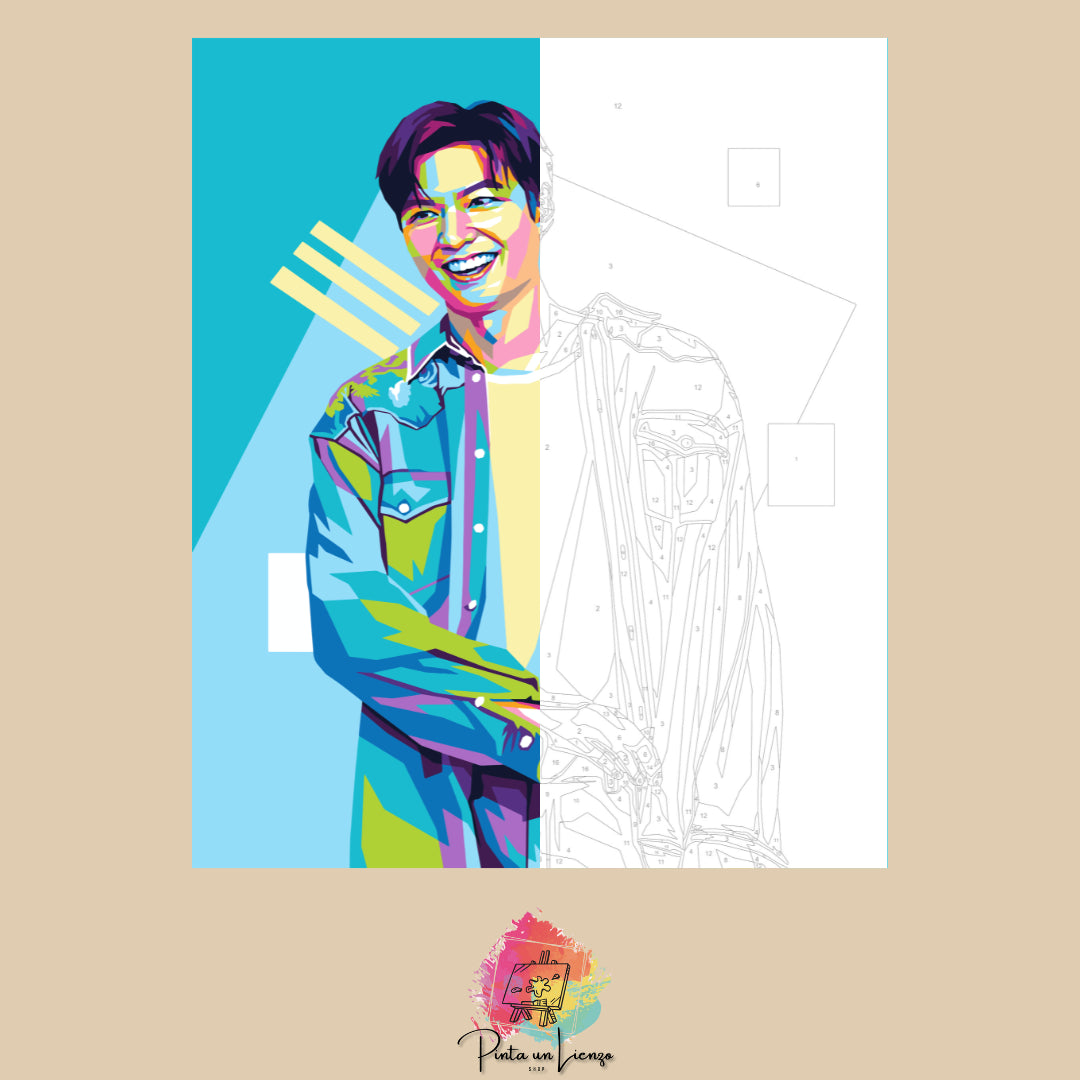 Kit de Lienzo para pintar por números - Lee Min-ho