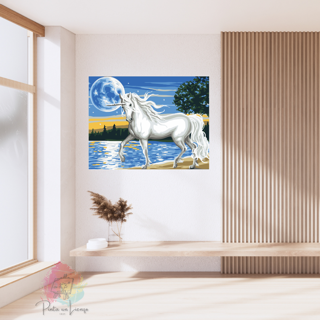 Kit para Pintar por Números - Unicornio