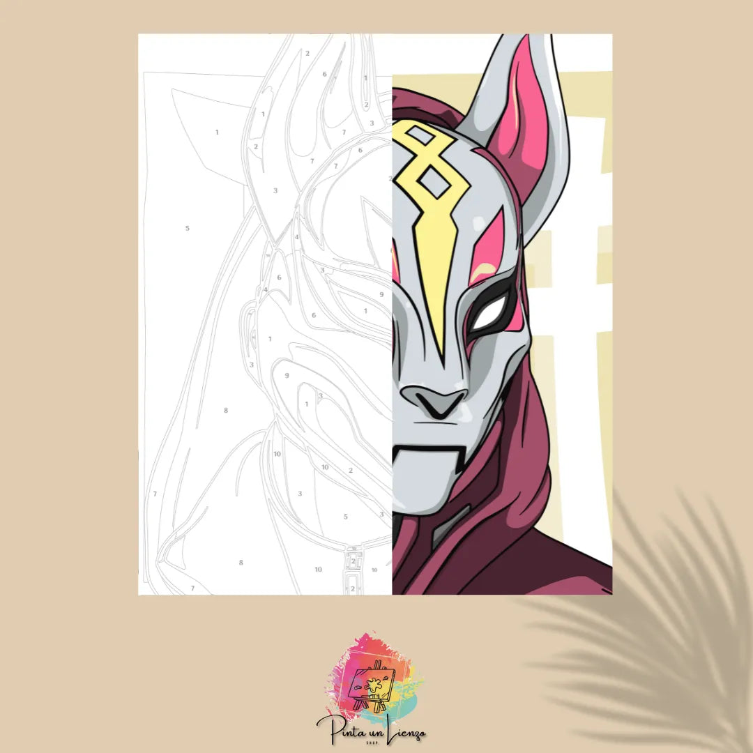 Kit de Lienzo para pintar por números - Fortnite