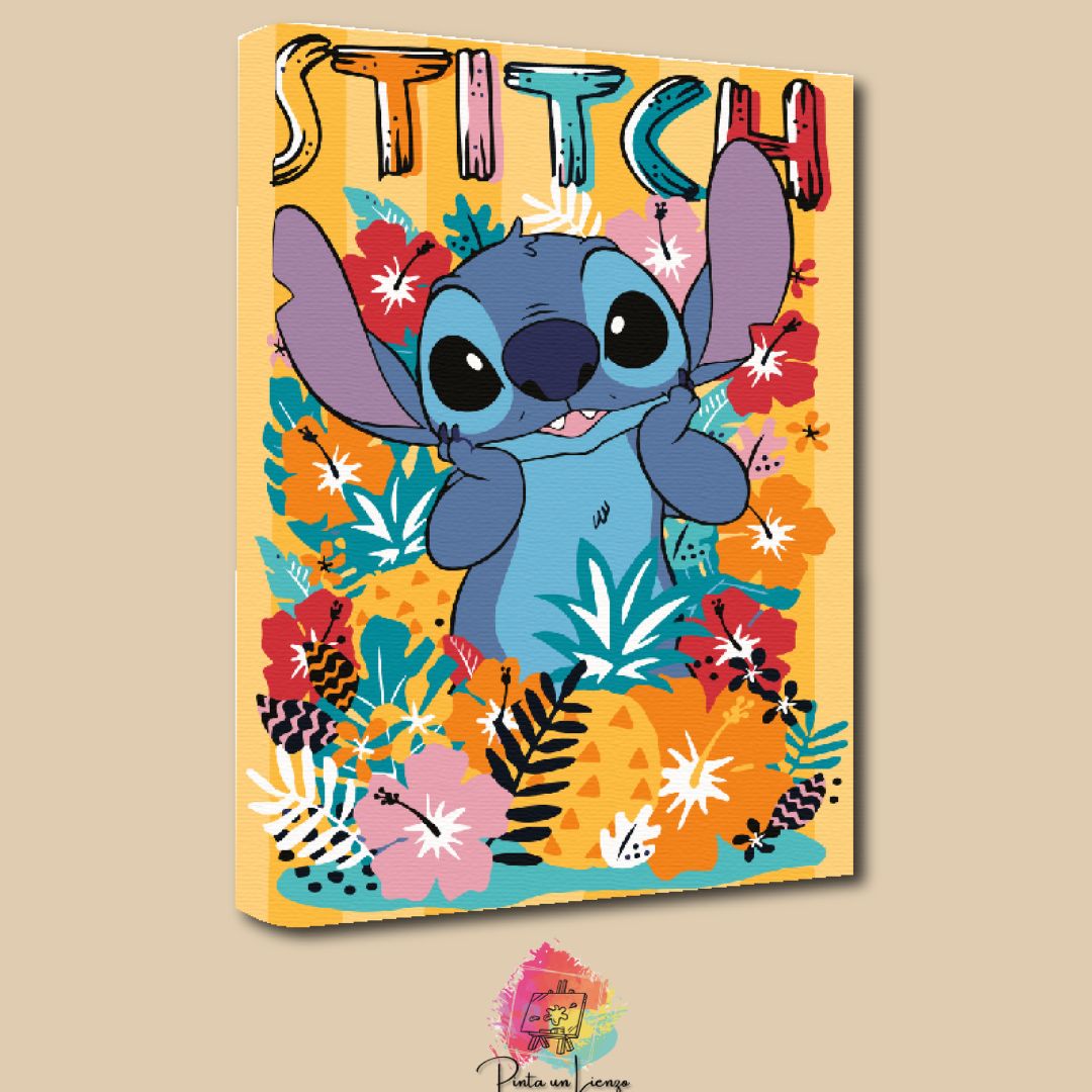 Kit de Lienzo para pintar por números - Little Stitch