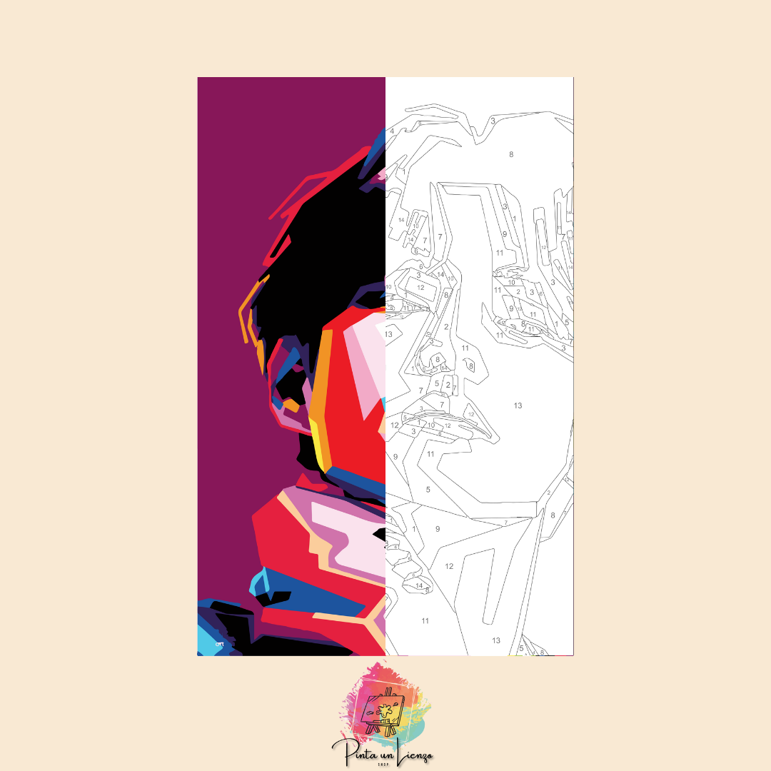 Kit para pintar por números - BTS Tae