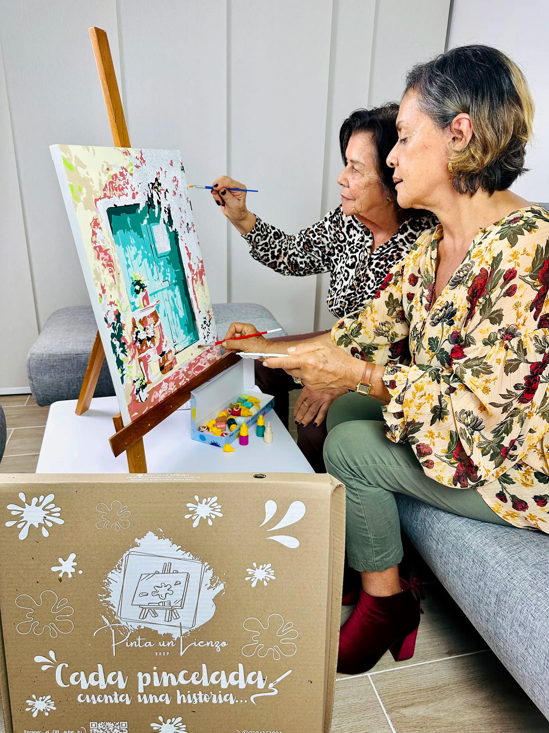 Pintar a cualquier edad: los beneficios de la pintura por números en personas mayores