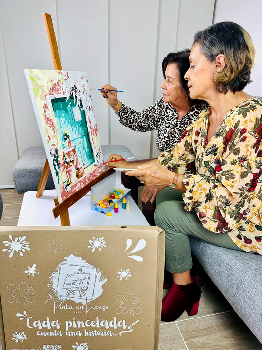Pintar a cualquier edad: los beneficios de la pintura por números en personas mayores