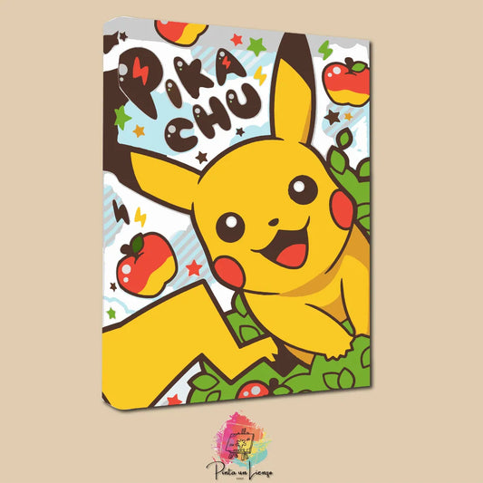 Kit de Lienzo para pintar por números - Pikachu