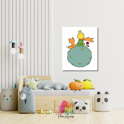 Kit de Lienzo para pintar por números - El Principito niños