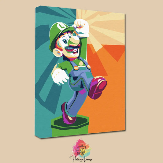 Kit de Lienzo para pintar por números - Luigi