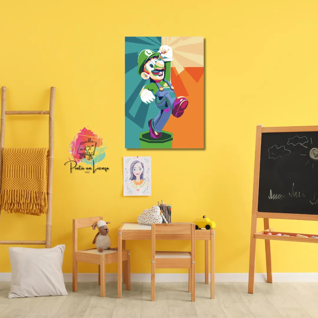 Kit de Lienzo para pintar por números - Luigi