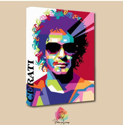 Kit de Lienzo para pintar por números - Cerati