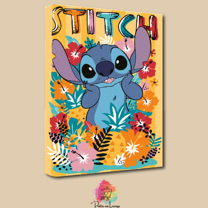 Kit de Lienzo para pintar por números - Little Stitch
