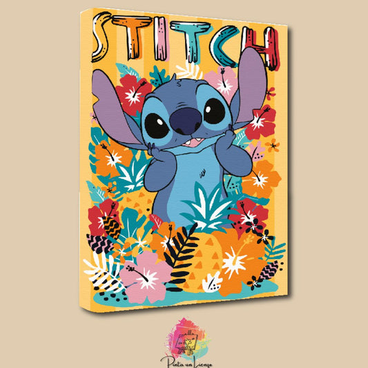 Kit de Lienzo para pintar por números - Little Stitch