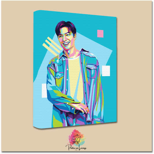 Kit de Lienzo para pintar por números - Lee Min-ho