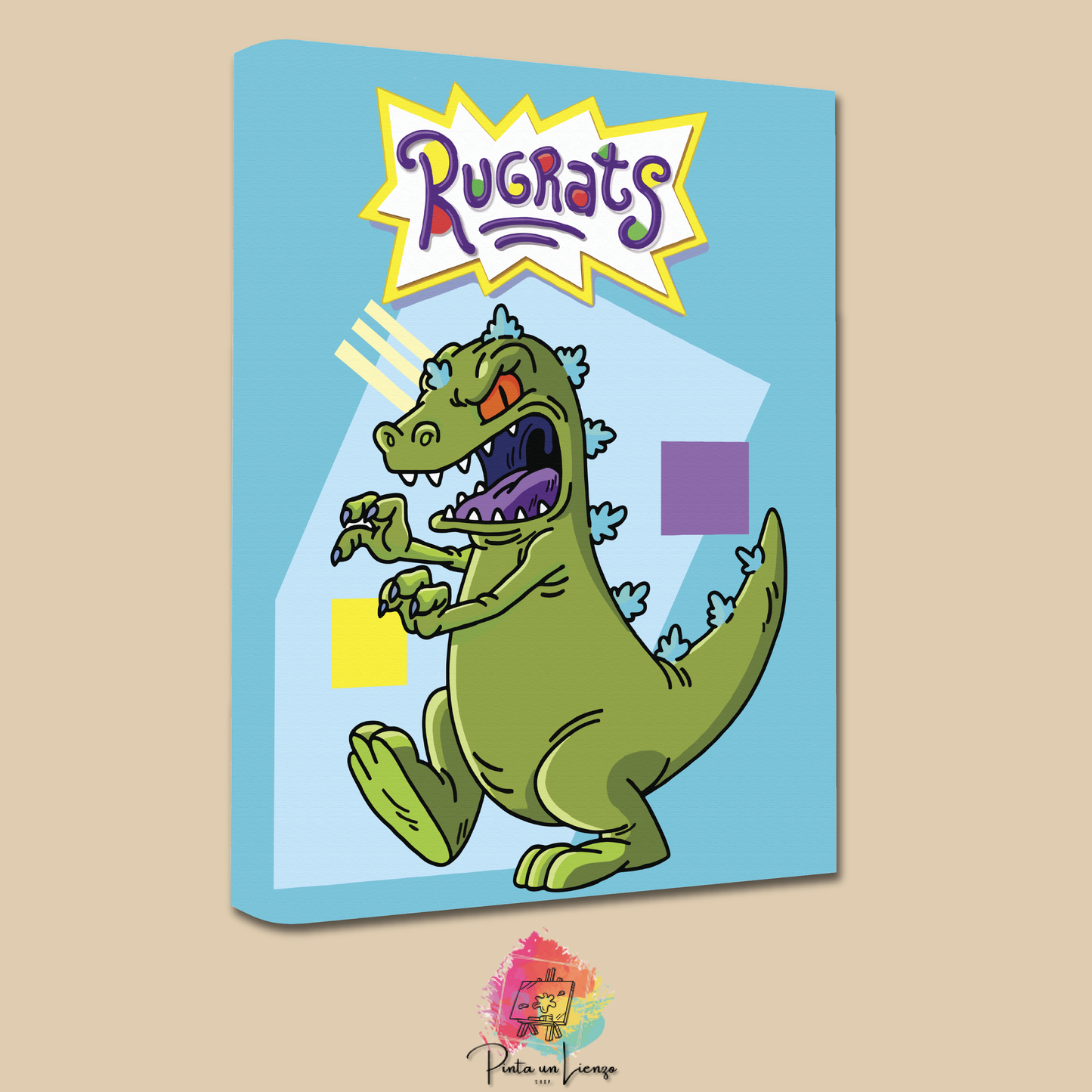 Kit de Lienzo para pintar por números - Rugrats