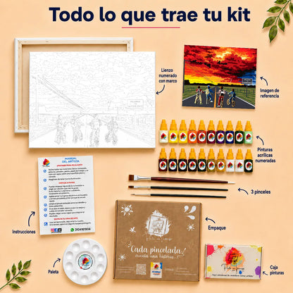 Kit para pintar por números - Stranger Things