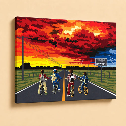Kit para pintar por números - Stranger Things