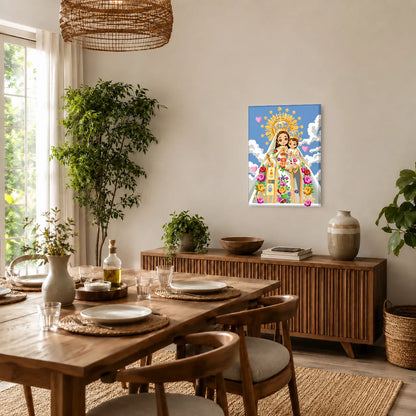 Kit pinta por números - Virgen de la Misericordia